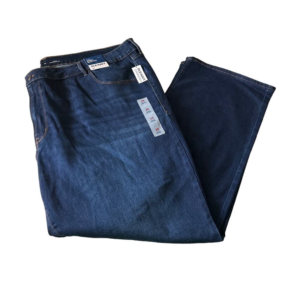 Old Navy Womens Blue Jeans Mide Rise Kicker Boot-Cut 28